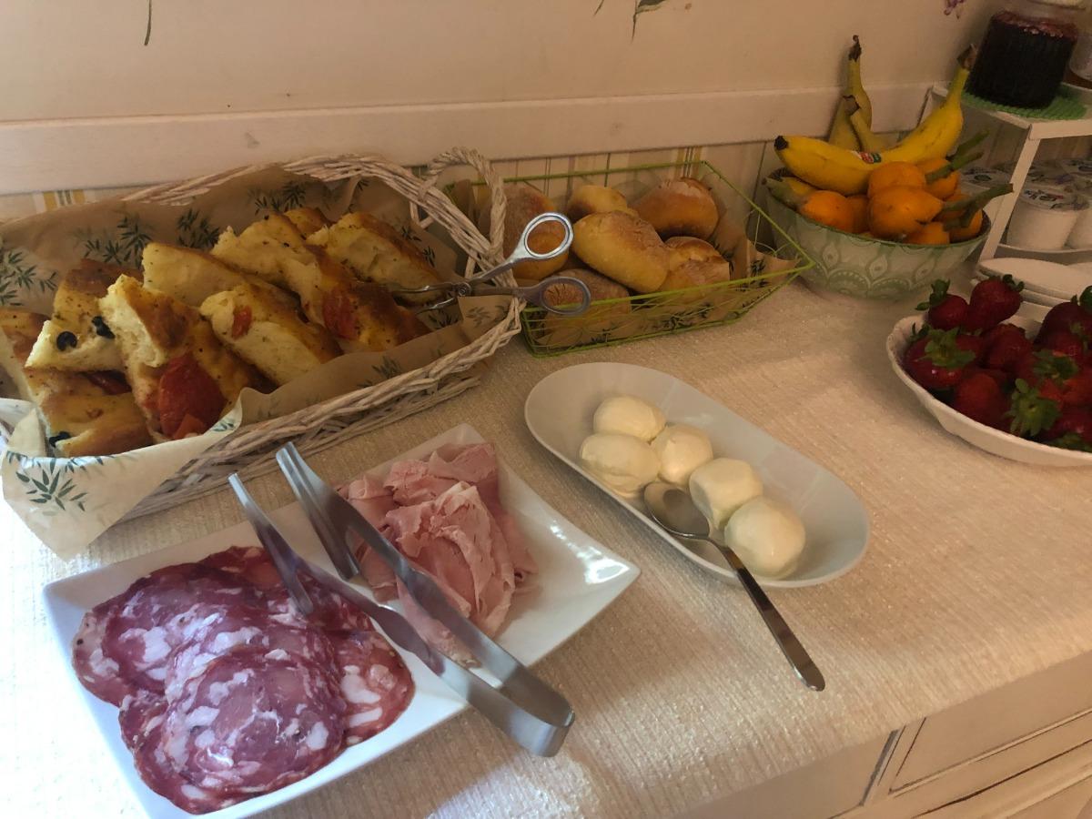 La colazione di B&B DE NITTIS