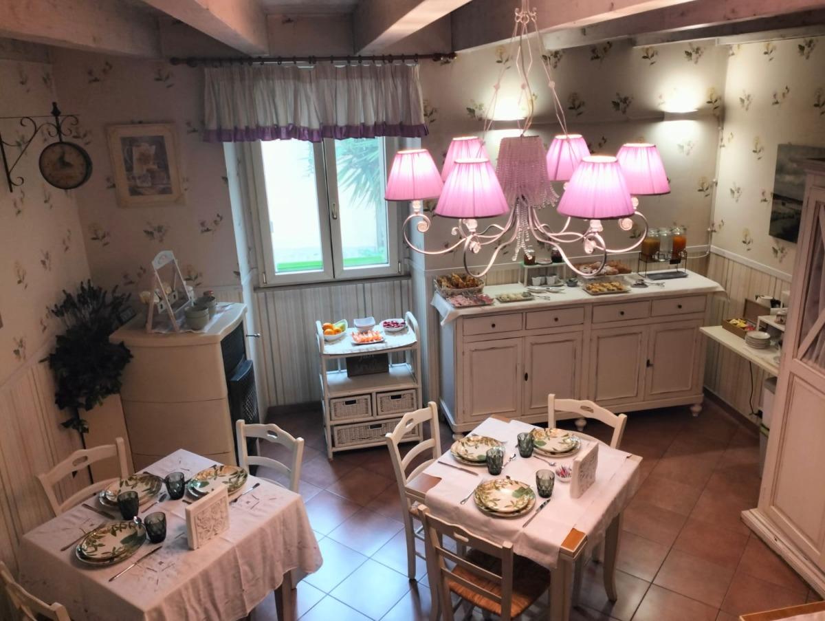La colazione di B&B DE NITTIS