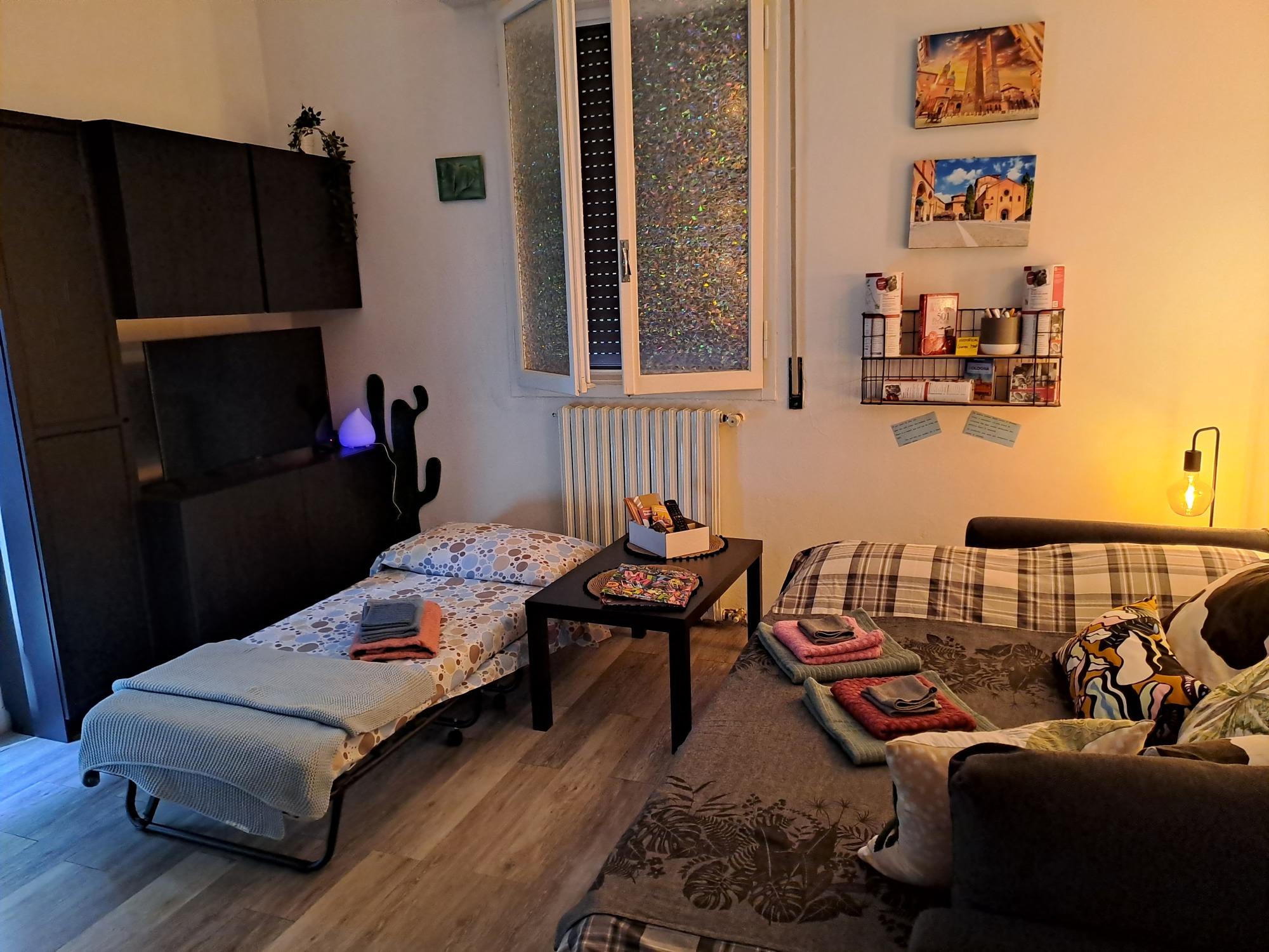 Divano letto 2 posti e letto aggiuntivo