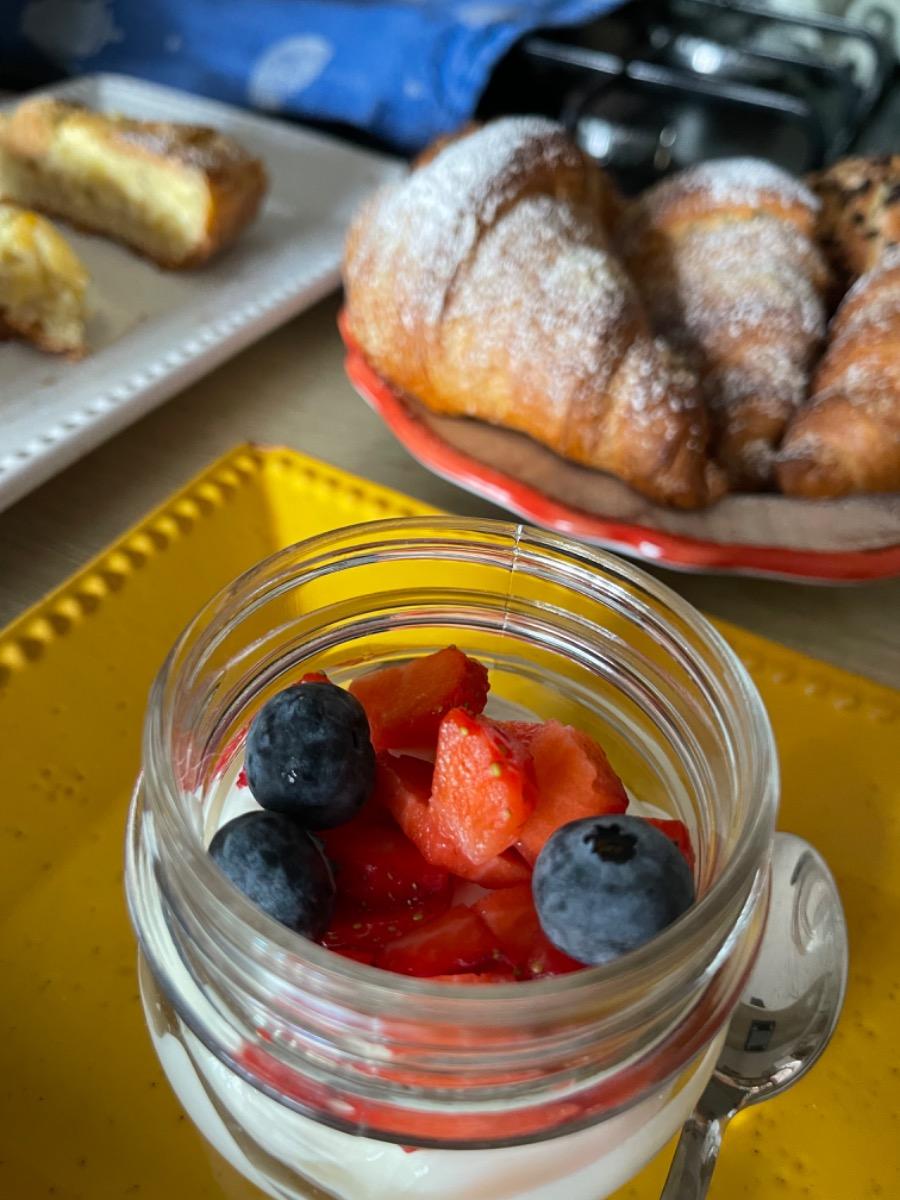 La colazione di AMORE A PRIMA VISTA B&B