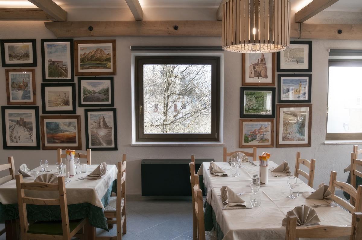 Il ristorante di HOTEL LESSINIA