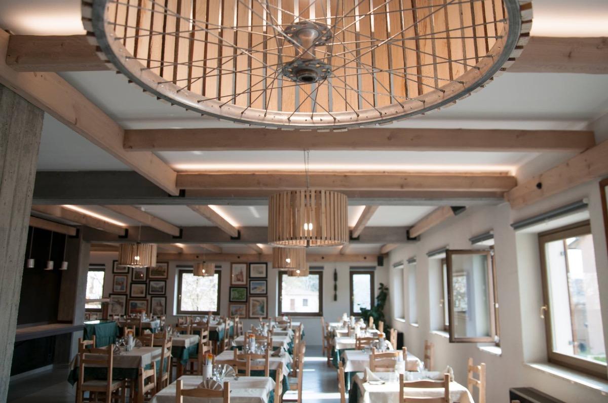 Il ristorante di HOTEL LESSINIA