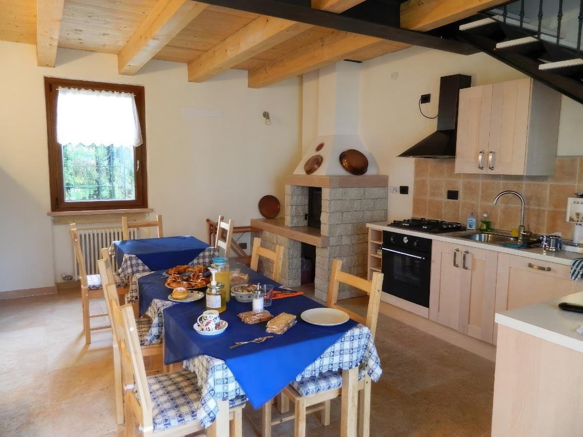 La colazione di B&B CORTE PREARE