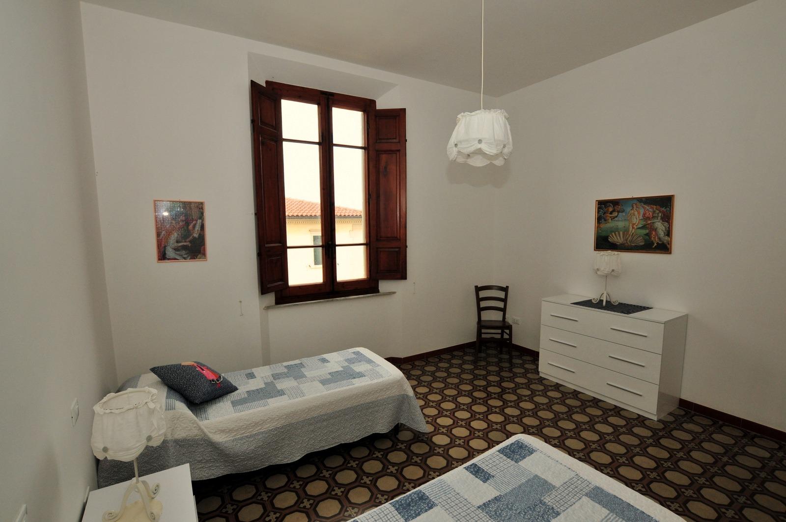 La camera a due letti della Residenza