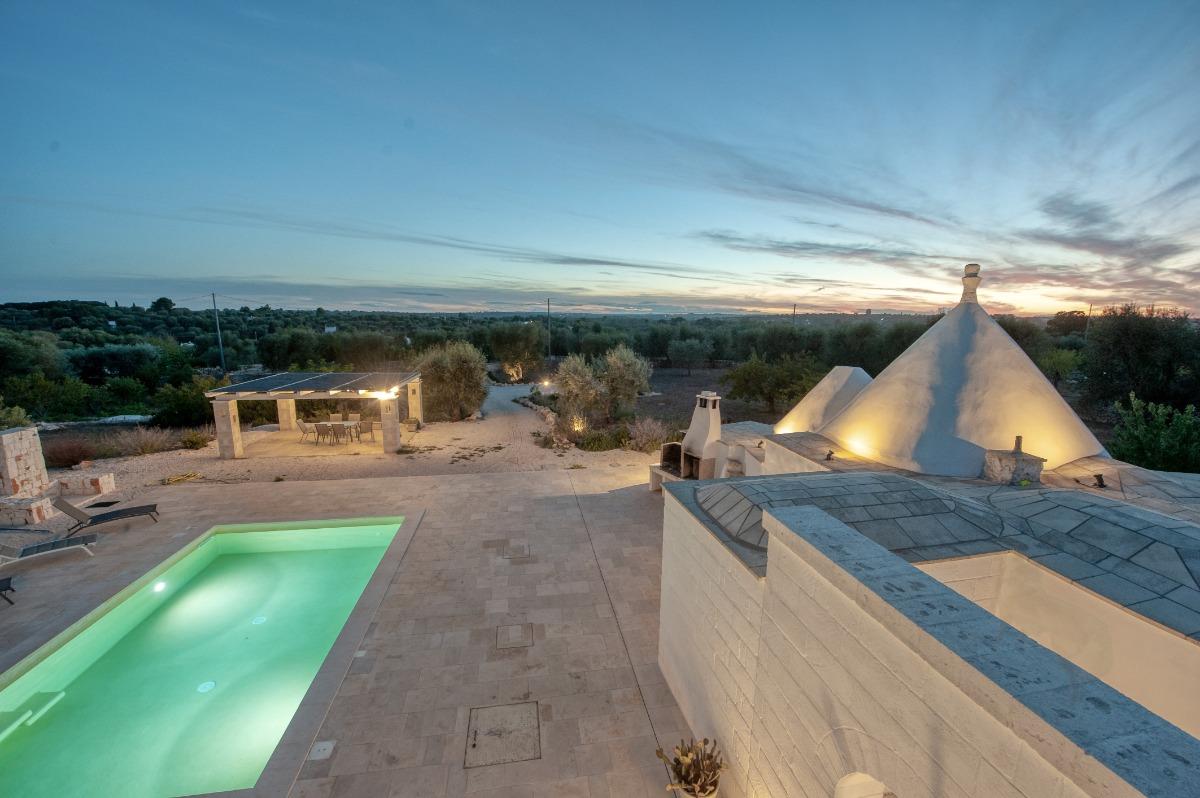 Vista dalla terrazza