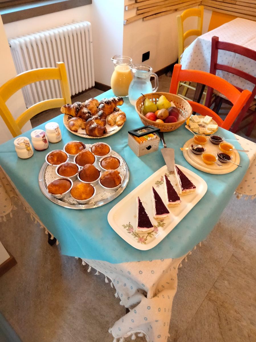 La colazione di IL POSTO AL SOLE B&B