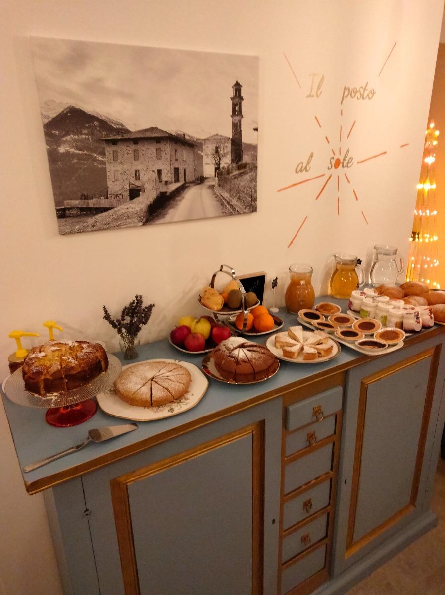 La colazione di IL POSTO AL SOLE B&B
