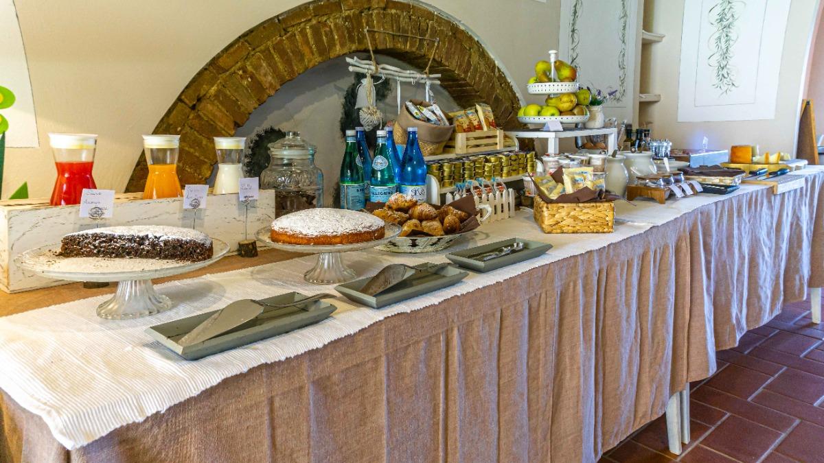 La colazione di IL CASTAGNOLO COUNTRY B&B