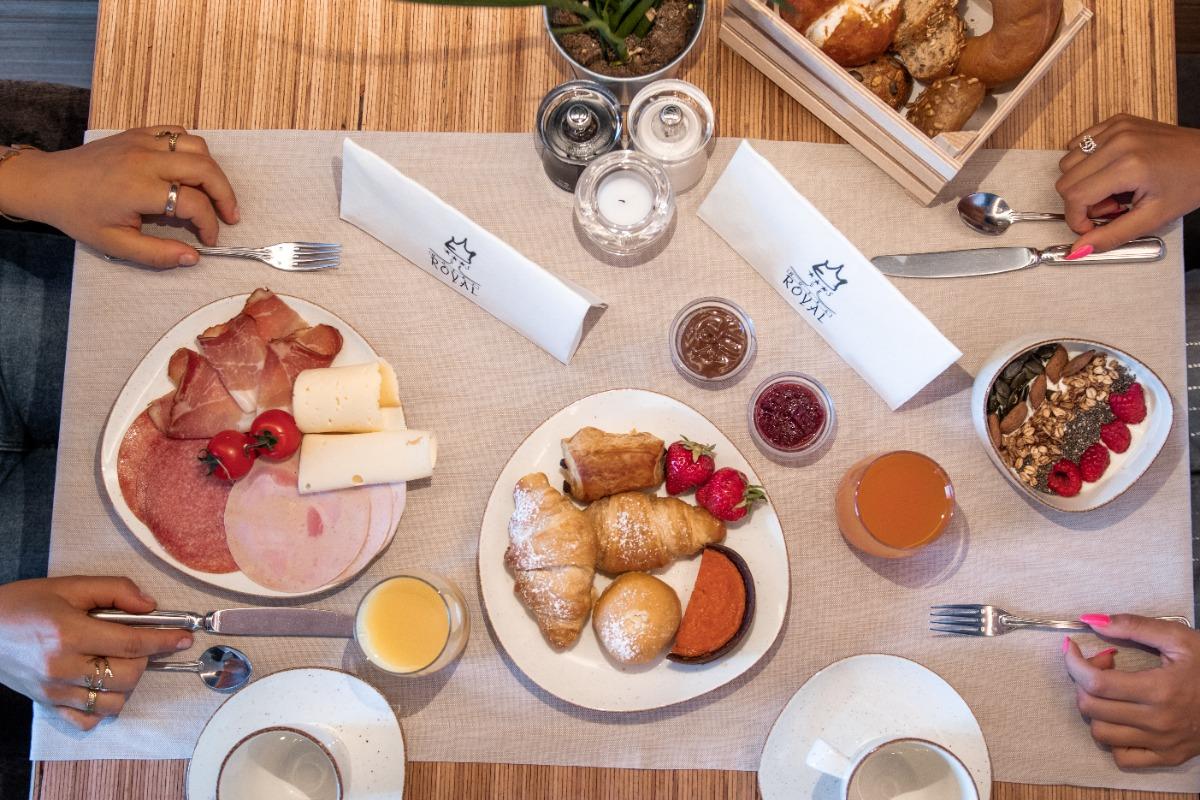La colazione di HOTEL ROYAL