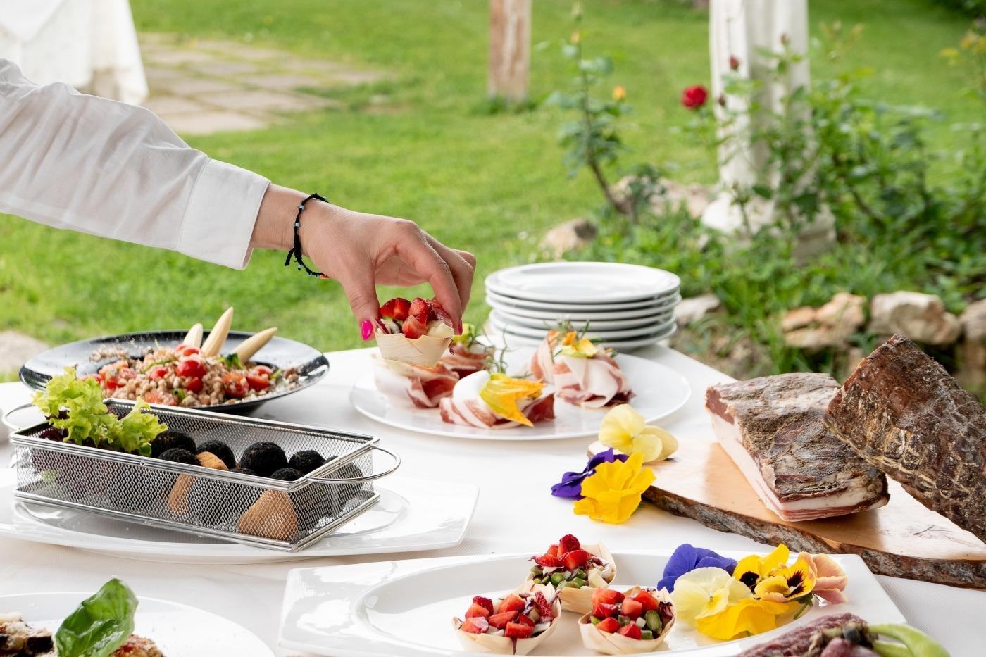 Il ristorante di AGRITURISMO LA MORA