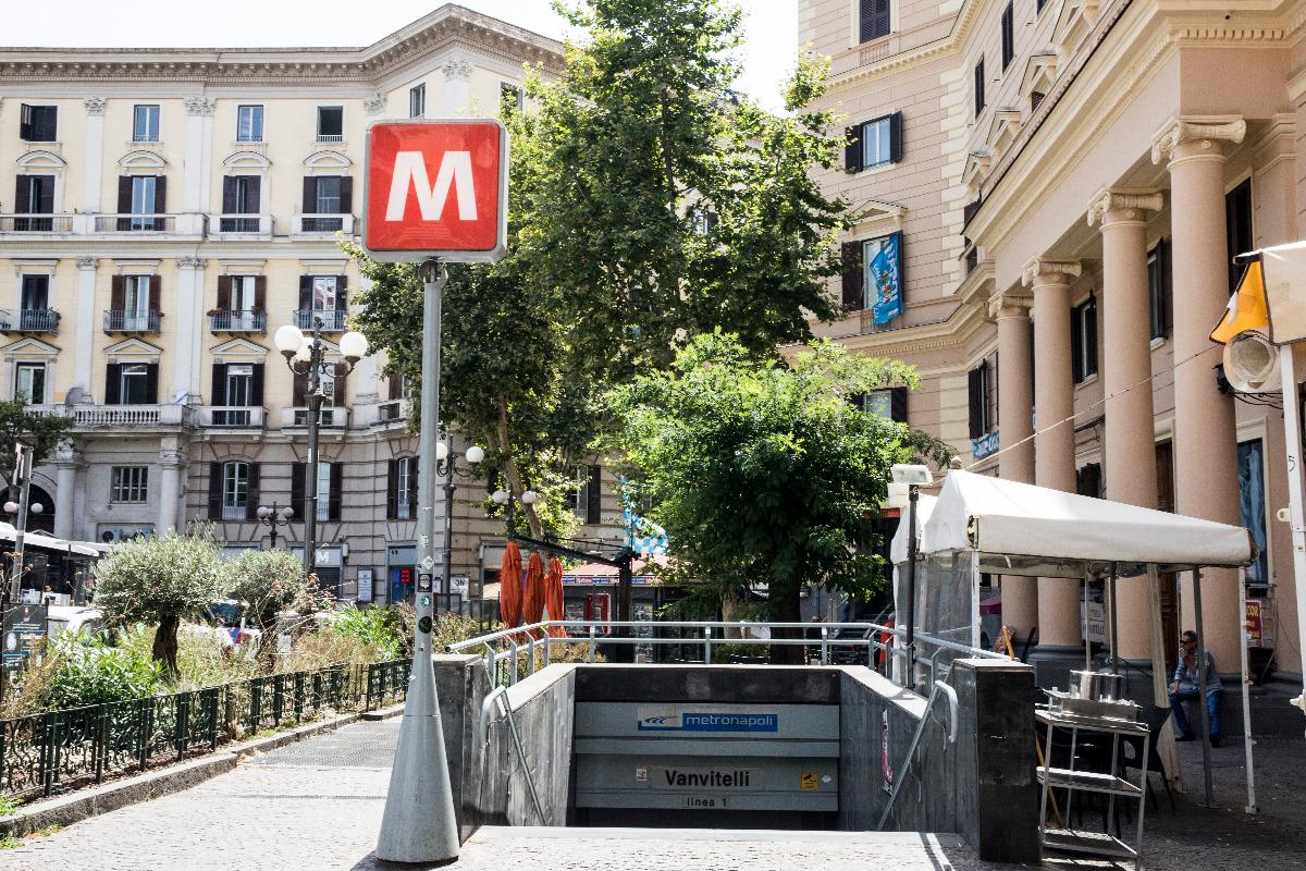 Fermata metro Vanvitelli a 300 metri