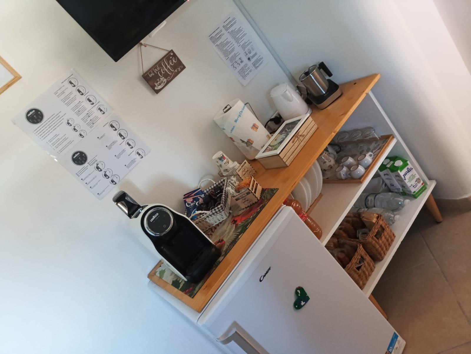 Angolo caffè ad uso esclusivo degli ospiti