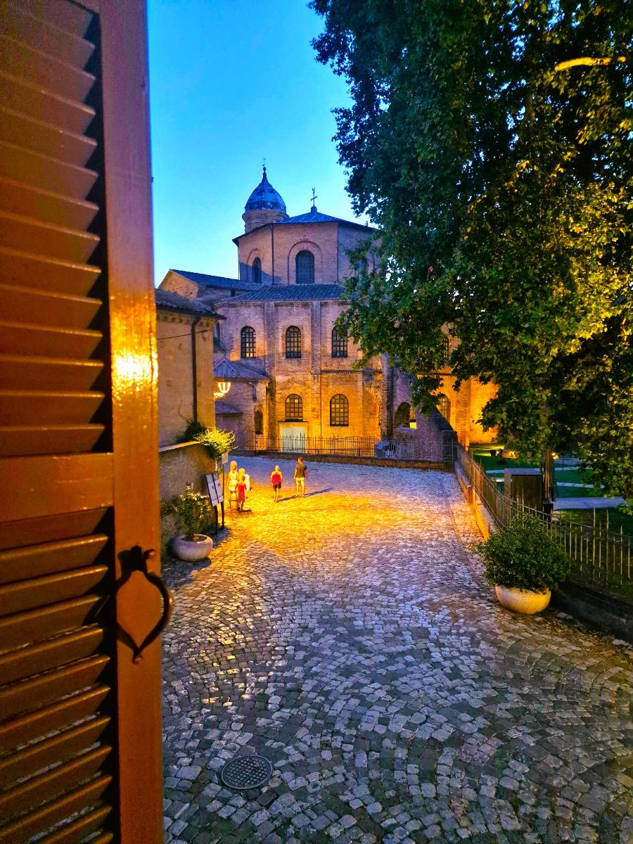 Vista dalla finestra di casa
