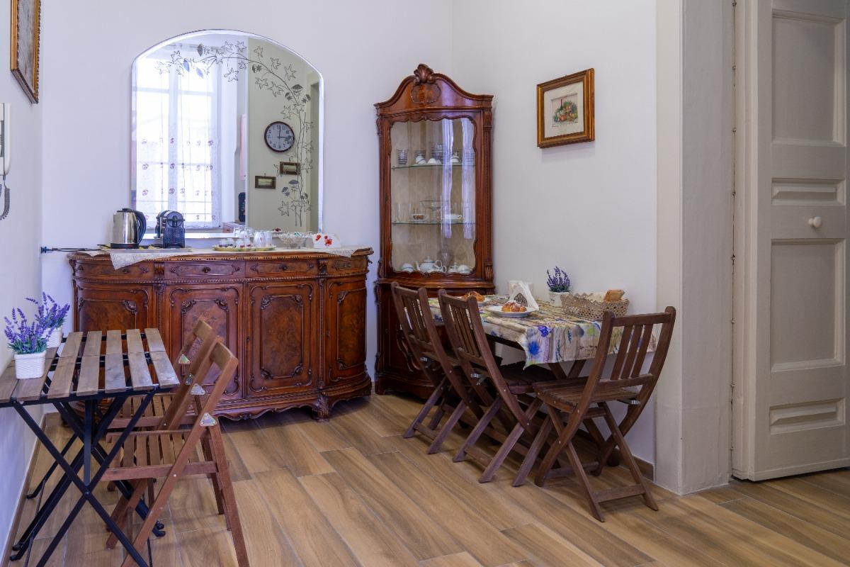 La colazione di B&B PALAZZO SERSALE