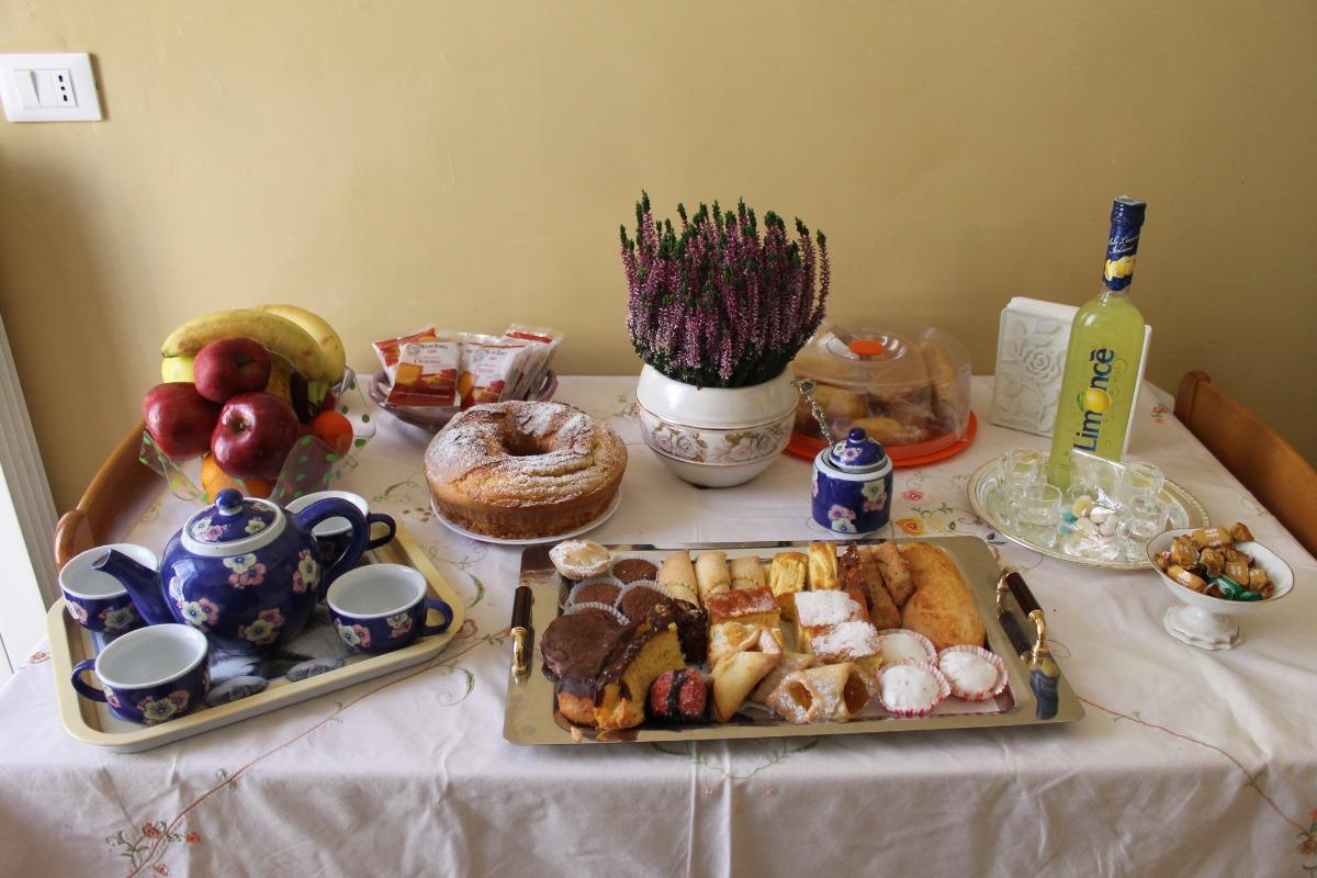 La colazione di B&B SAN MARCO