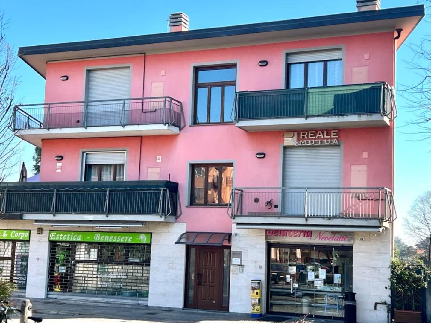 Vista della facciata dell'appartamento