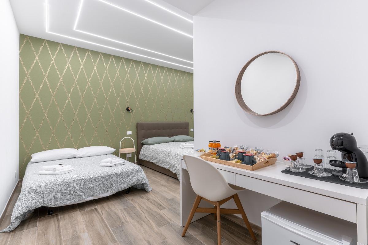 Comfortable Triple Room with hotel like equipment.