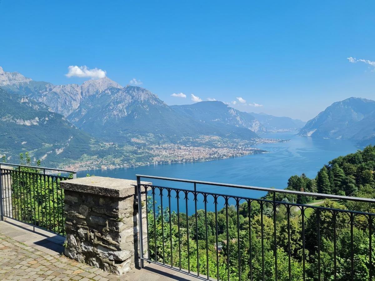 Vista dal punto panoramico Ghisallo