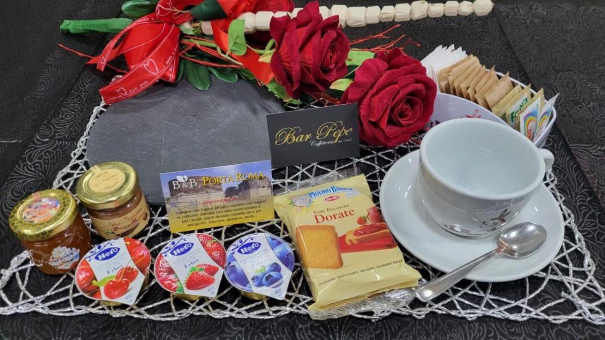 La colazione di B&B PORTA ROMA