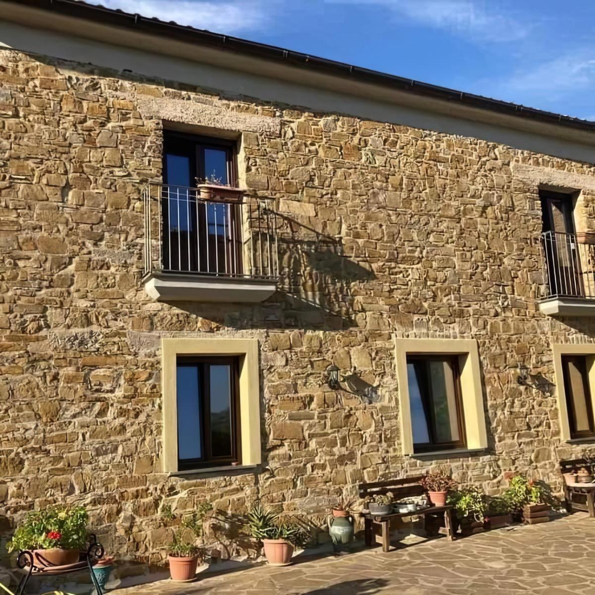 Facciata lato giardino