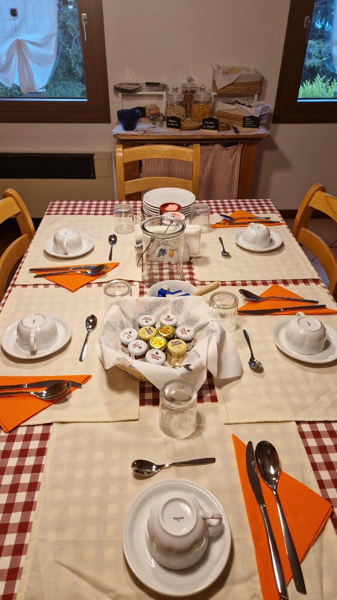 La colazione di LE BETULLE B&B