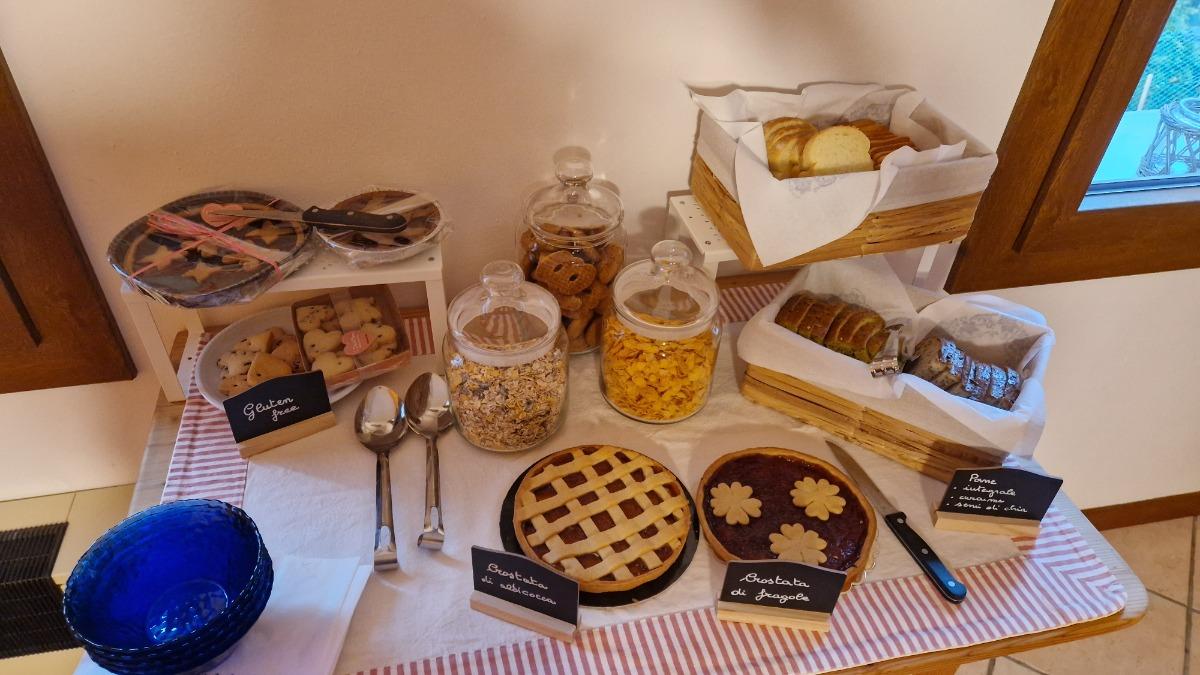 La colazione di LE BETULLE B&B