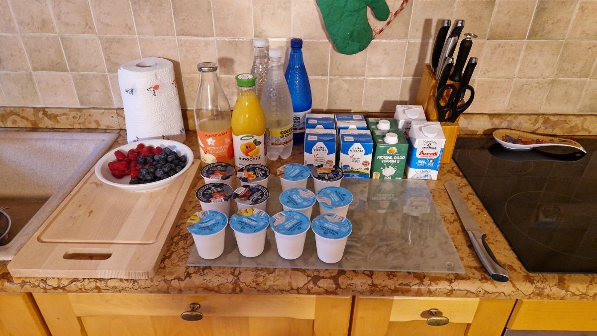 La colazione di LE BETULLE B&B