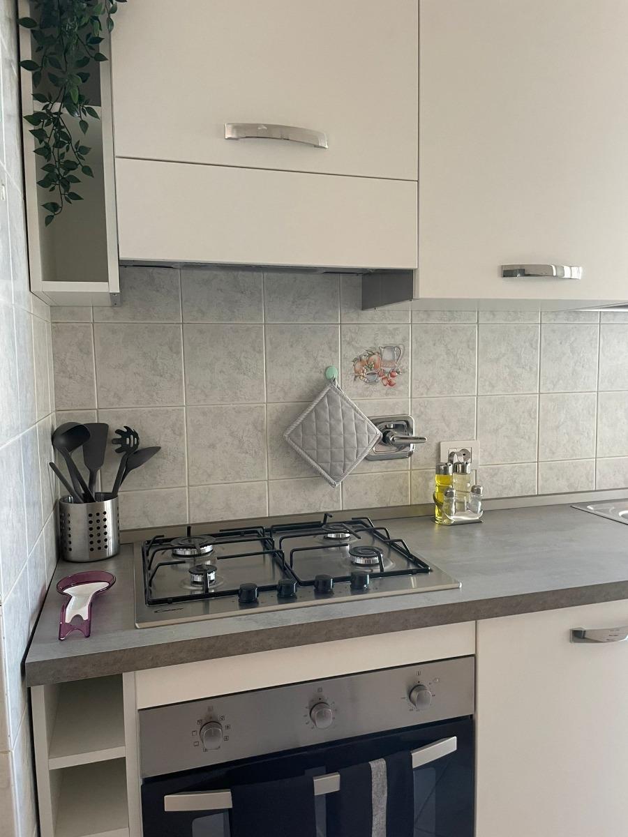 cucina accessoriata. Dotata di lavatrice