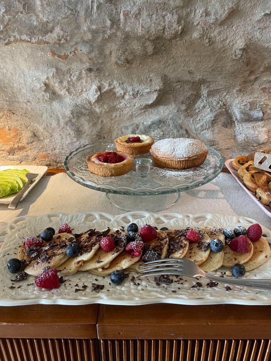 La colazione di B&B VERDEOLIVO