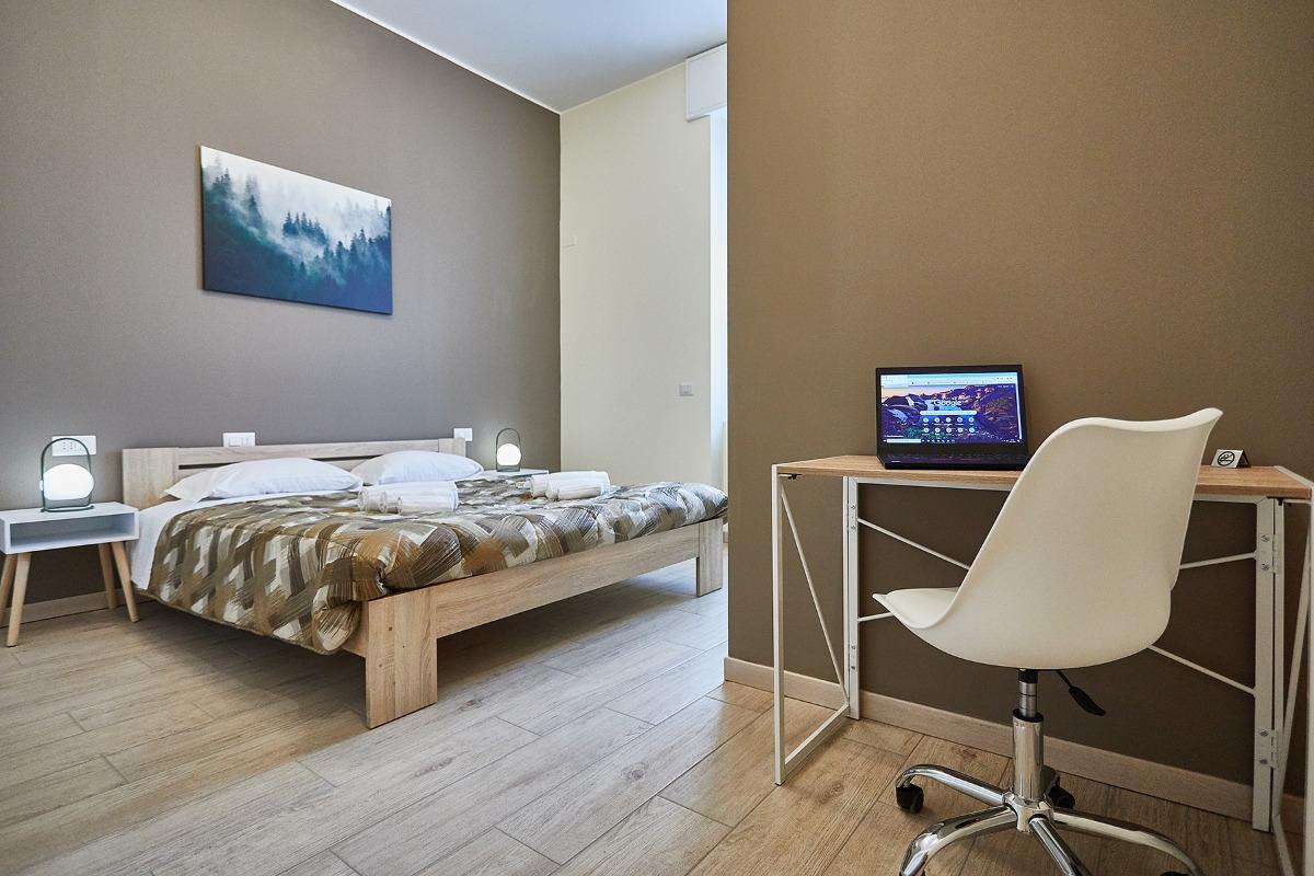 Suite room with king size bed