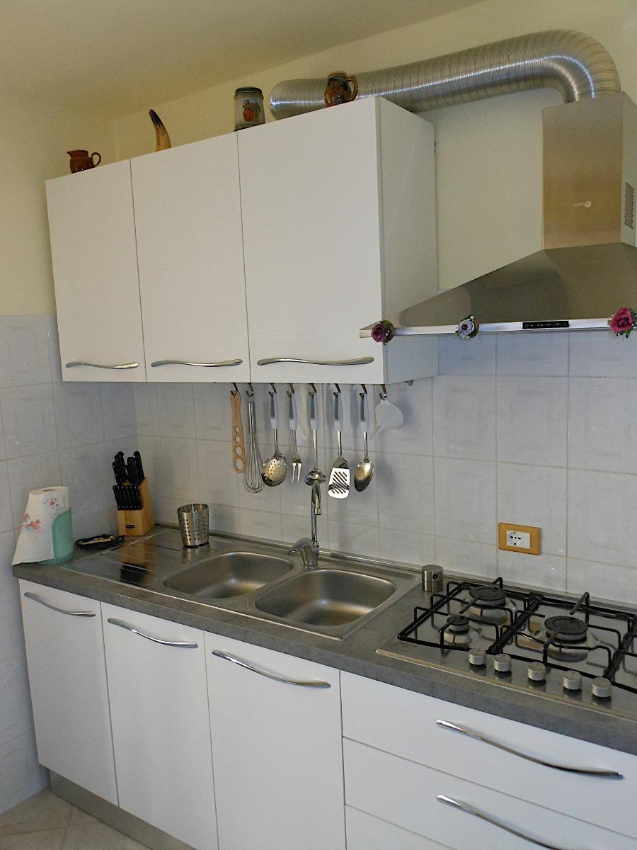 La cucina, lato cottura