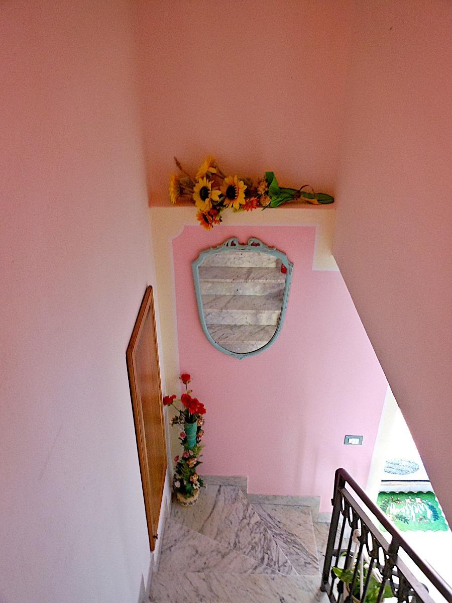 Le scale per la zona notte