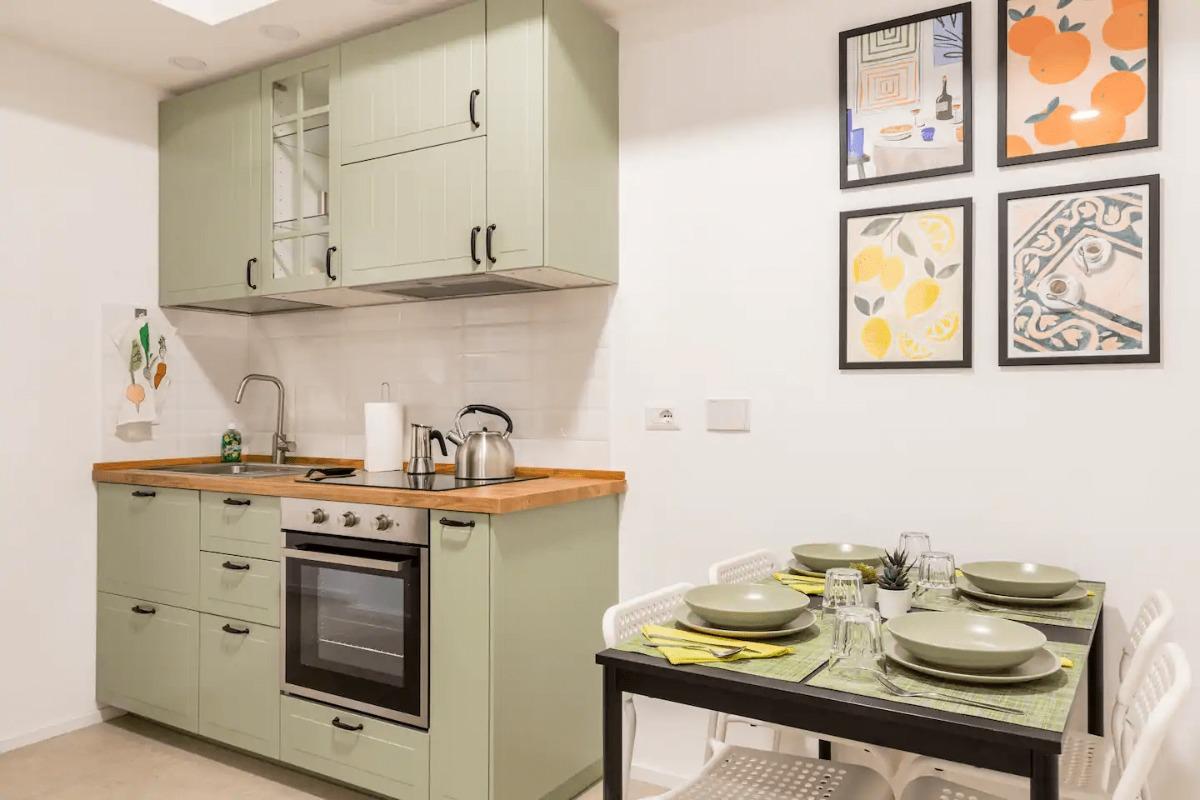 Cucina e zona pranzo