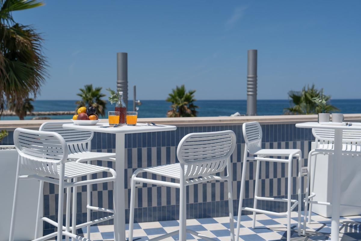 Panoramic terrace with sea view