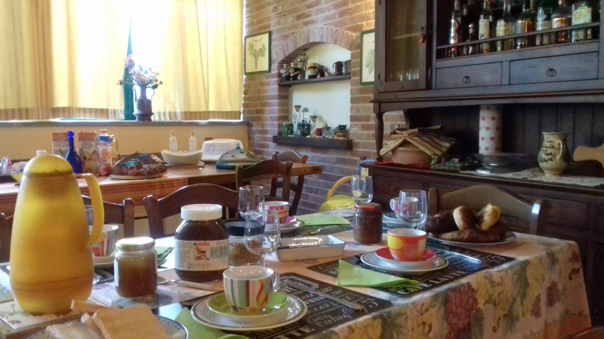 La colazione di CA' D'ROT (CASA RATTI)