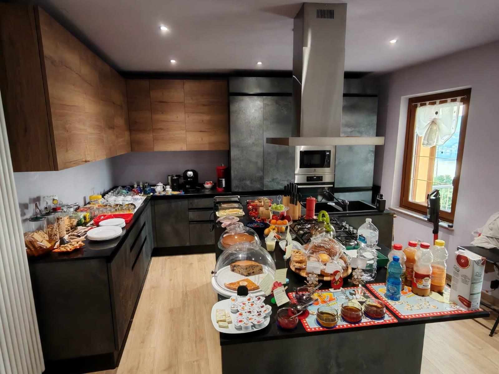 La colazione di B&B LA PLESNA