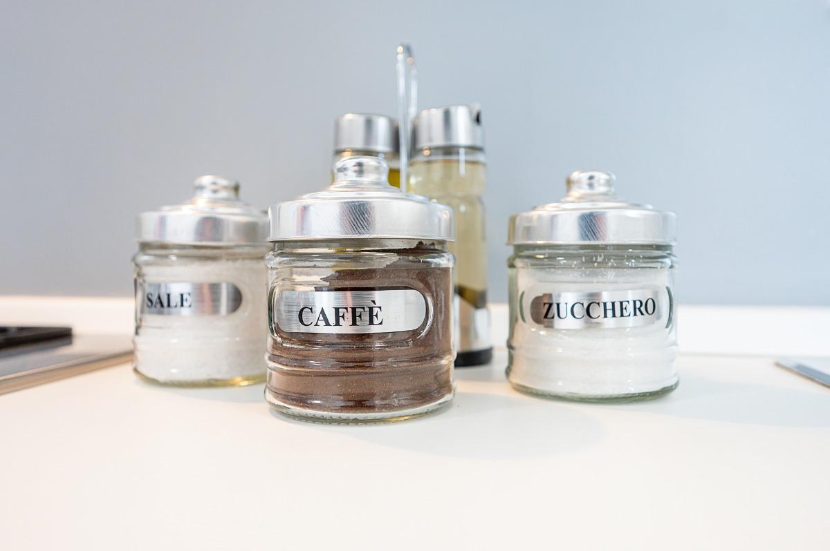 Set zucchero, caffè, sale inclusi