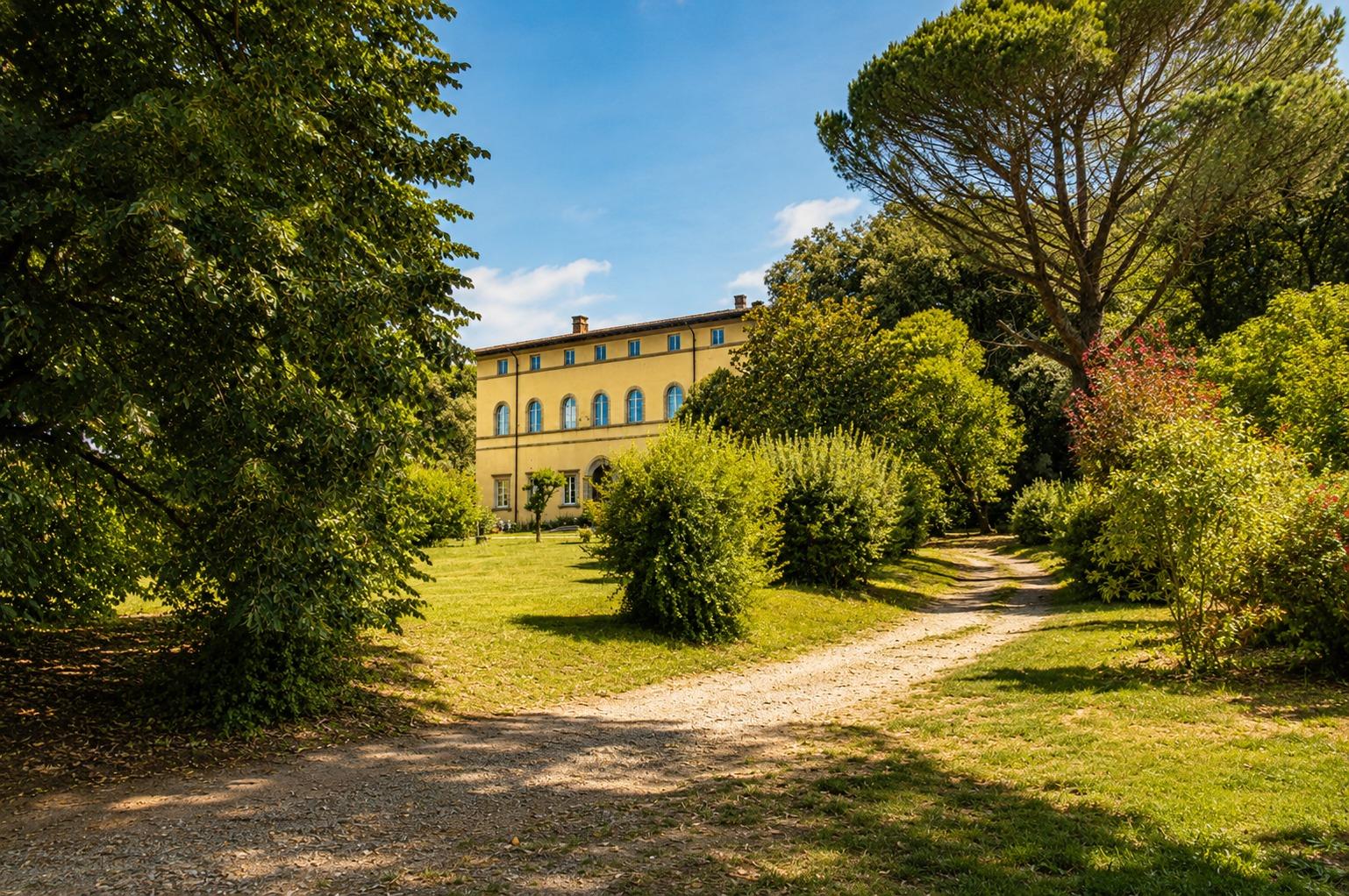 LEDA. PRIMO PIAON. VISTA DAL SOGGIORNO
