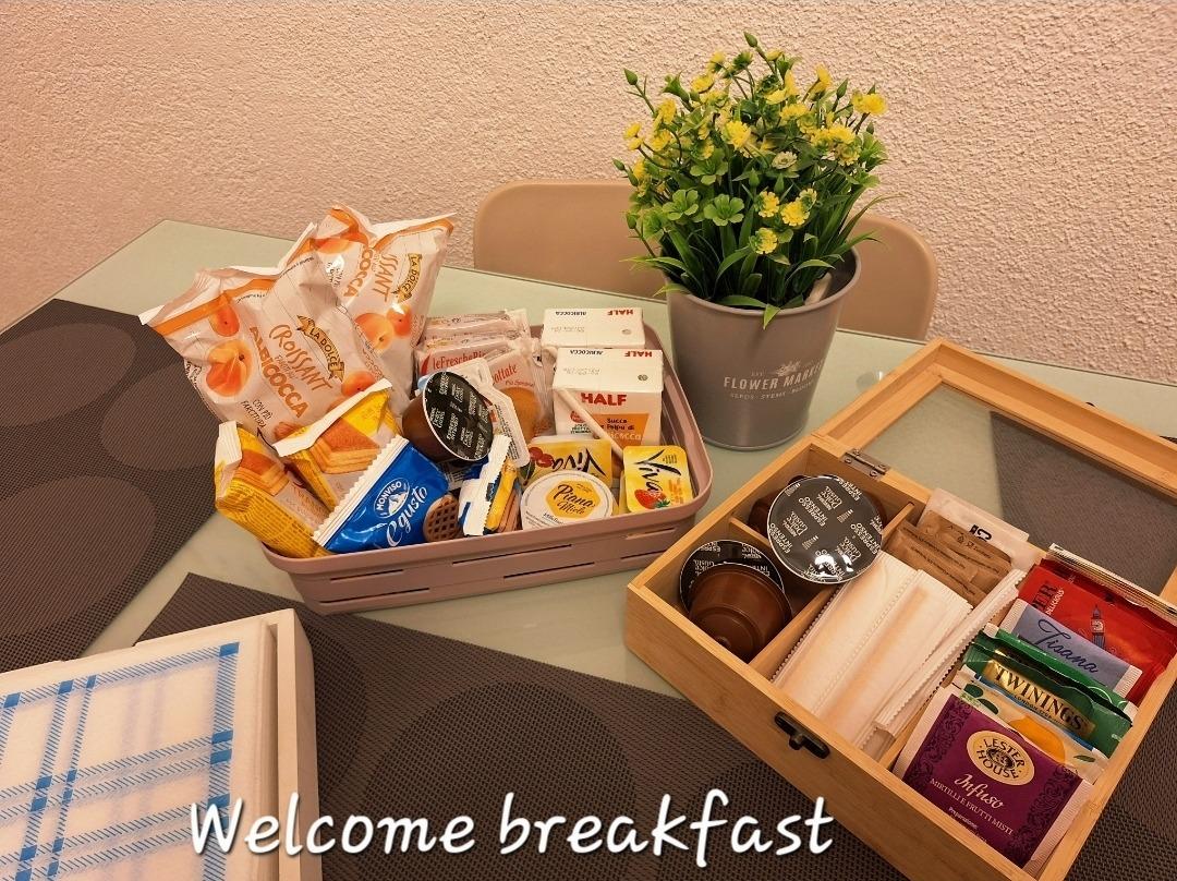 Colazione di benvenuto