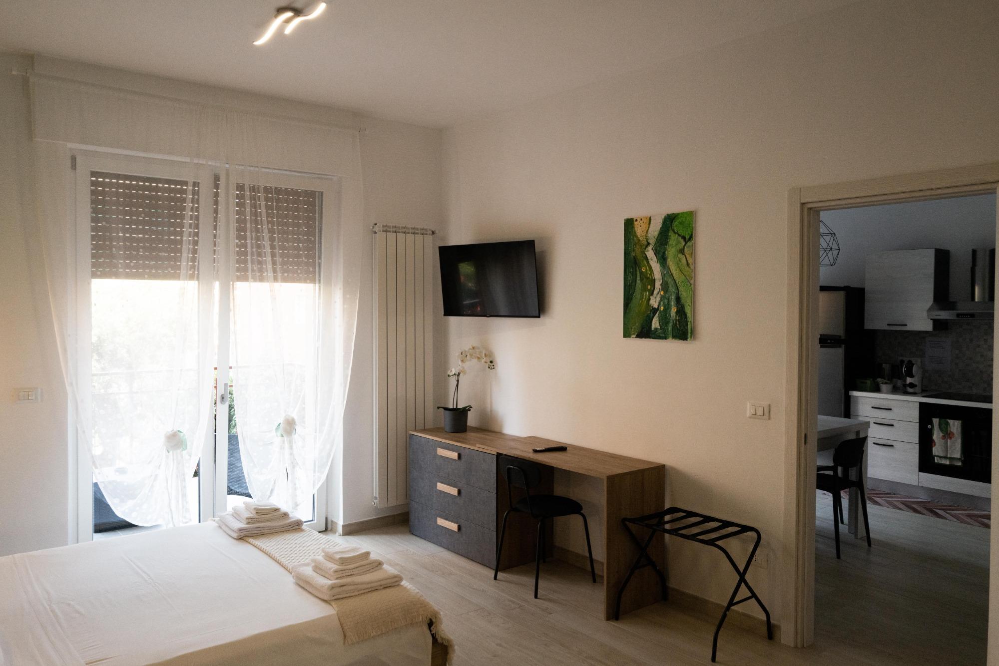 Casa Gi camera matrimoniale e divano letto