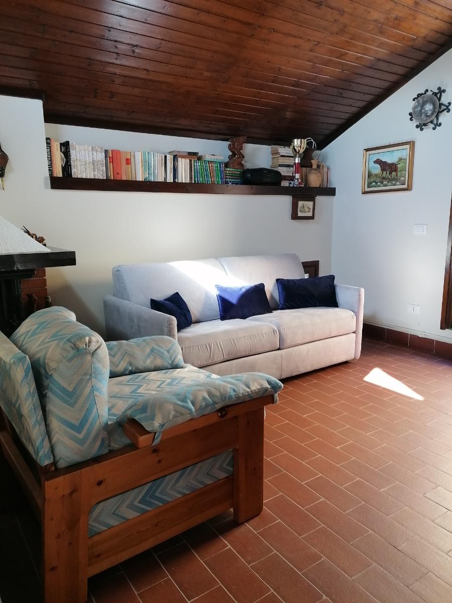 Salotto con divano letto