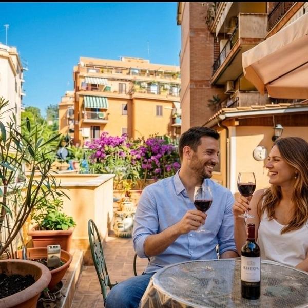  Vatican Heart Leone Roman Terrace