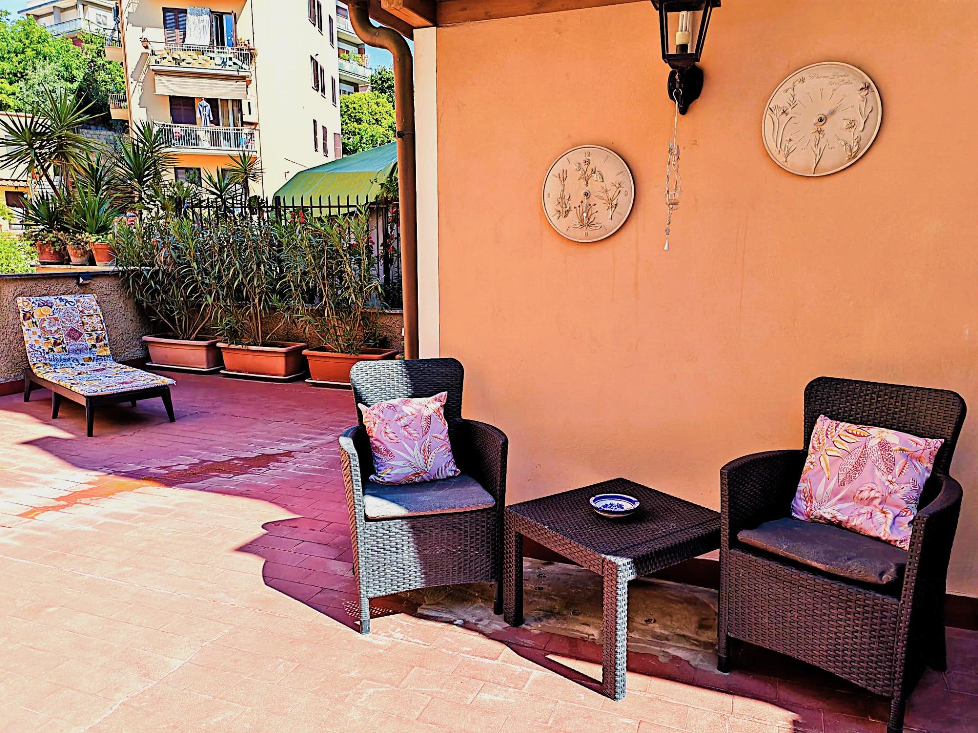 salottino in terrazzo