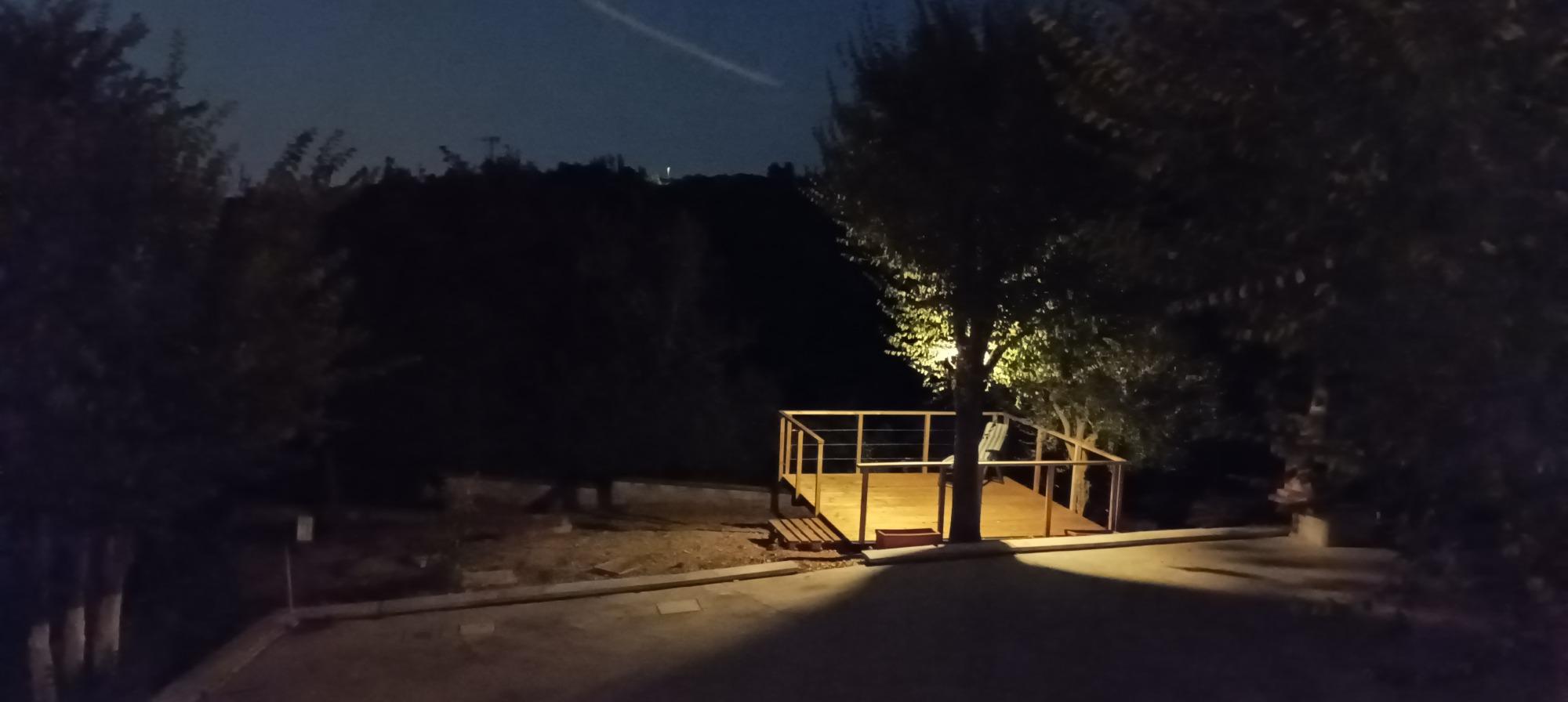 Parcheggio e terrazza relax