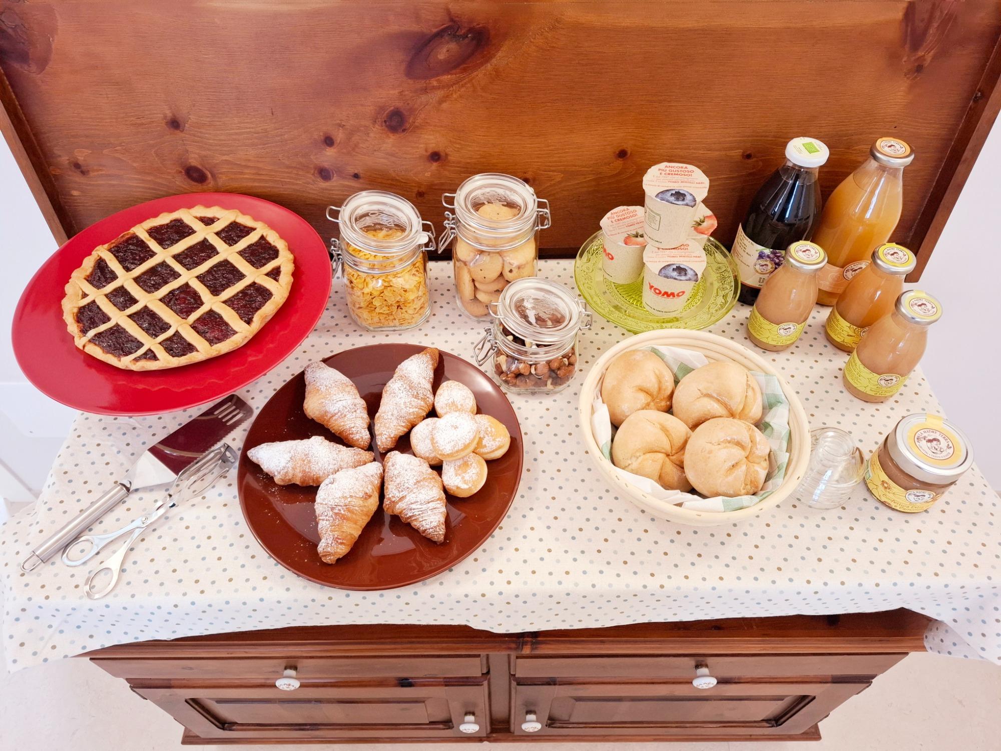 La colazione di PODERE RADICI