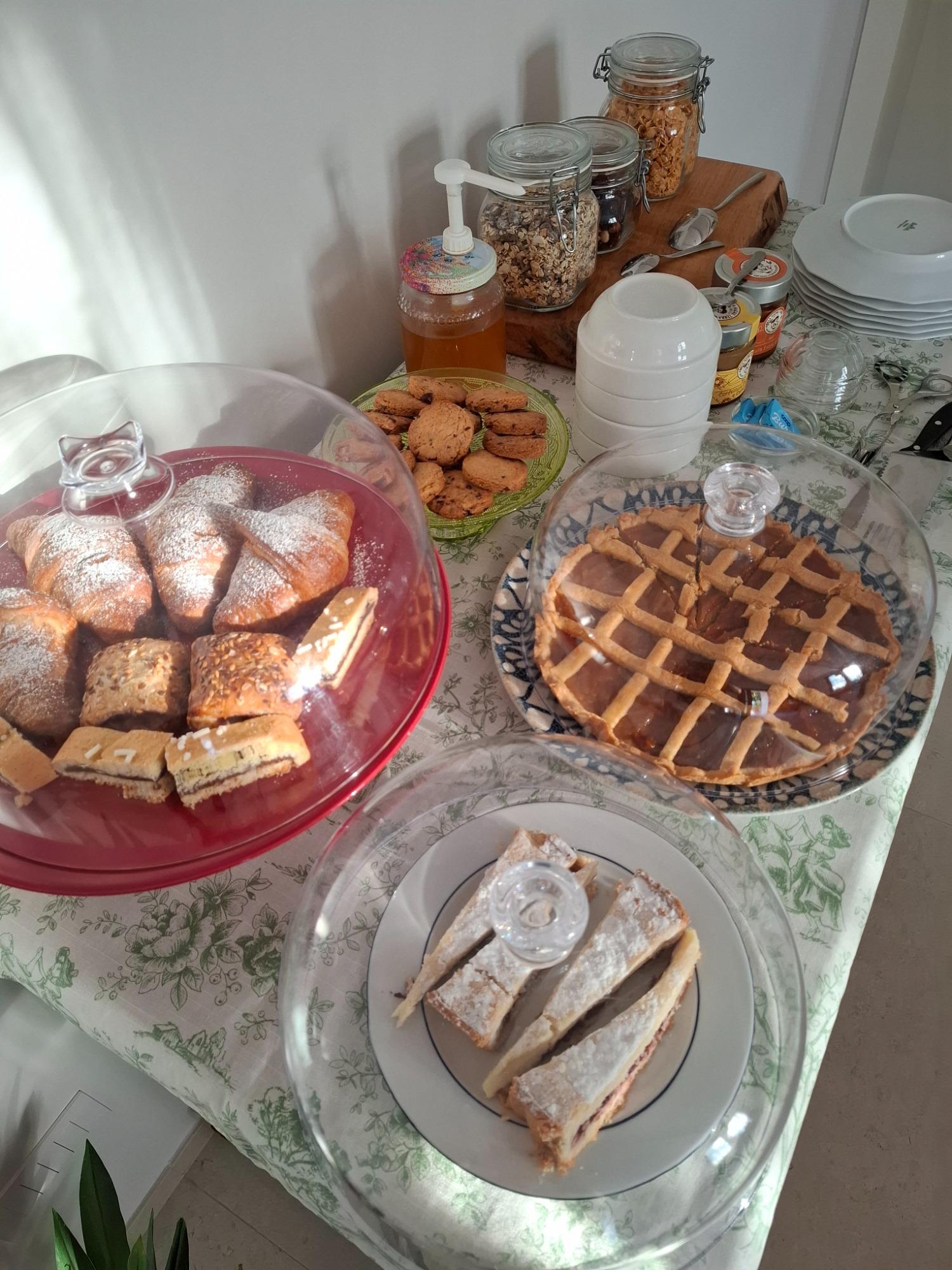 La colazione di PODERE RADICI