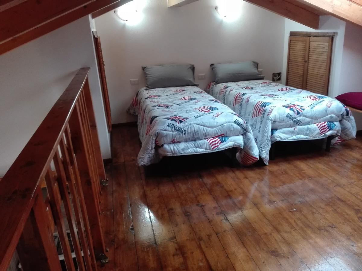 Soppalco 2° camera da letto, armadi a muro