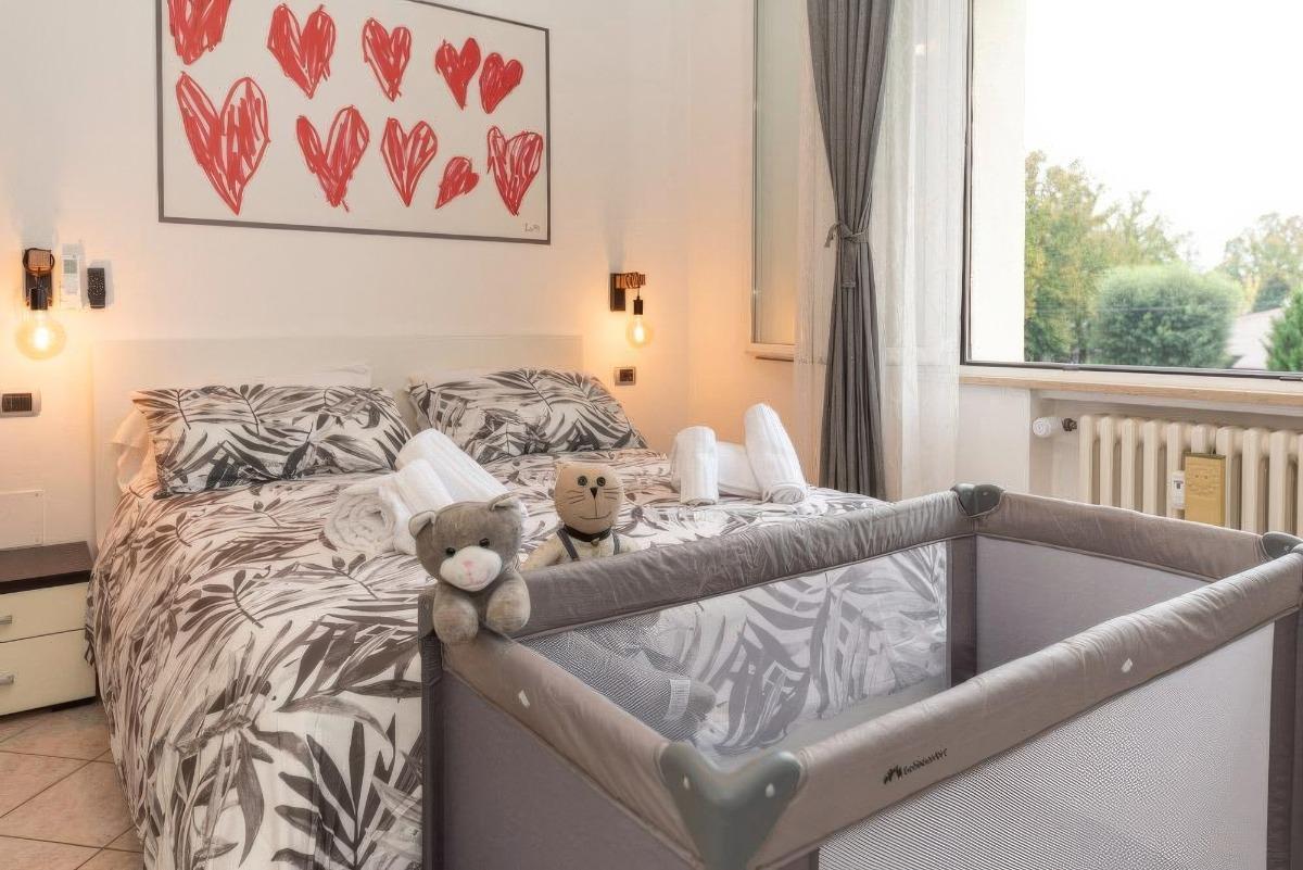 Camera Senior, Climatizzata, 3 posti letto, culla