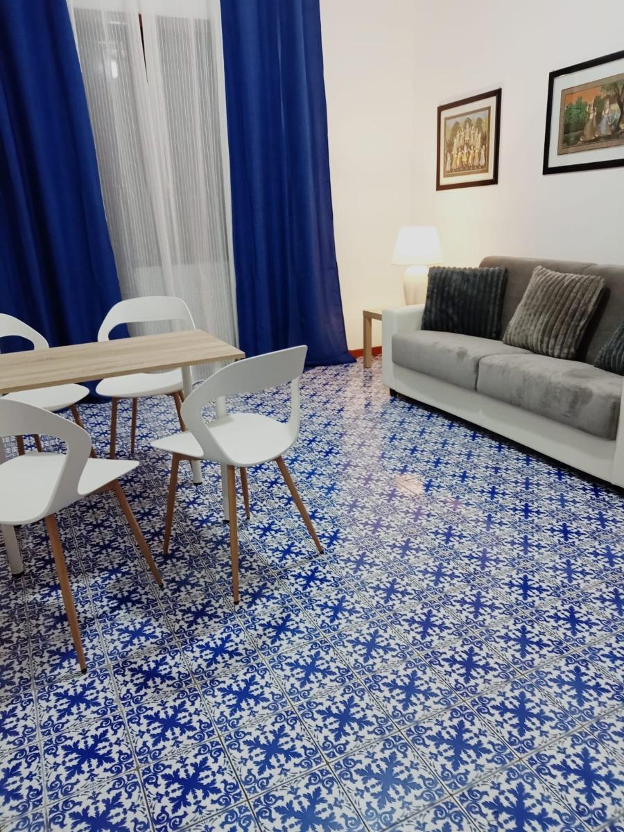 Soggiorno con divano letto