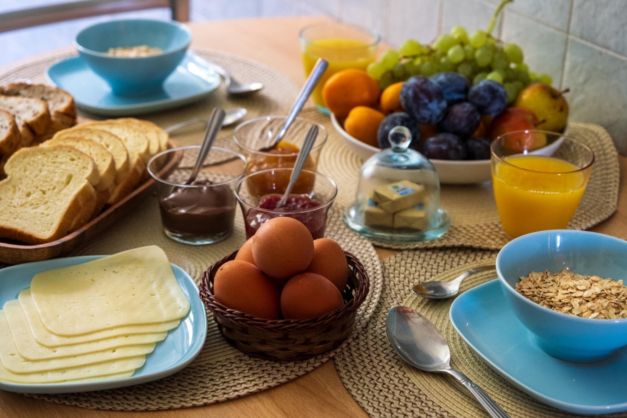 La colazione di B&B PORTO VIVO